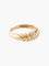 Bague 57 Bague Godron Or Jaune 58 Facettes