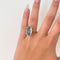 Bague 55 Bague Topaze bleue 58 Facettes