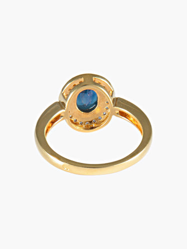 Bague 52 Bague Marguerite Saphir et Diamants 58 Facettes