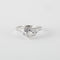 Bague 51 Bague Diadème Or Gris Diamants 58 Facettes