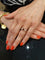 Bague BAGUE MODERNE RUBIS ET DIAMANTS 58 Facettes 066871