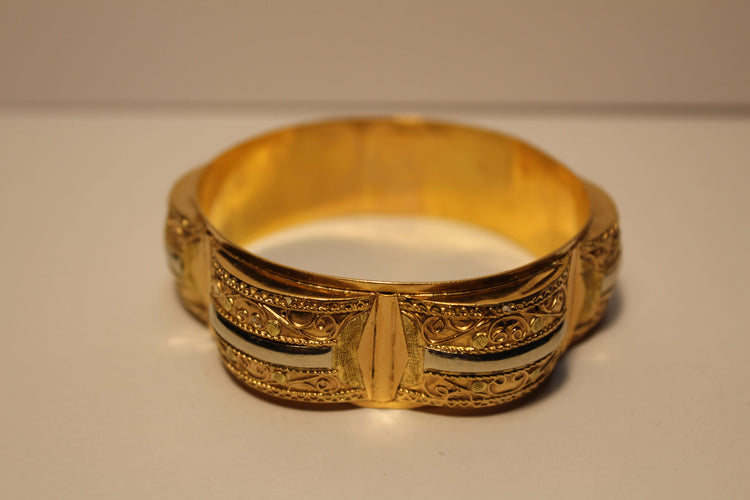 Bracelet Bracelet Manchette ouvragé 58 Facettes 11426A