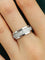 Bague Alliance PIAGET or blanc et diamants 58 Facettes HS2761
