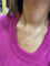 Collier Collier en or rose et motifs en diamant 58 Facettes