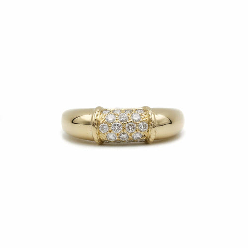 Bague 54 VAN CLEEF & ARPELS - Bague "Philippine" Or jaune Diamants 58 Facettes 240053R