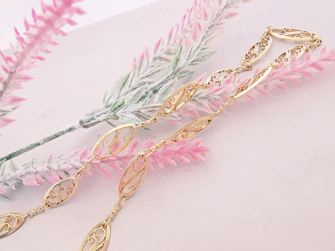 Collier Collier maille Filigranée 58 Facettes AA 1476