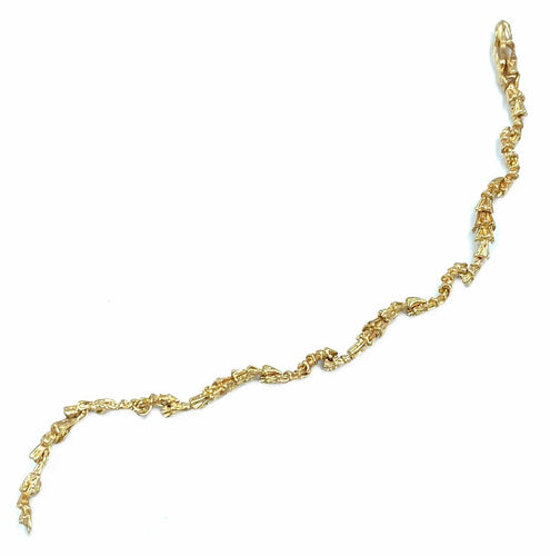 Bracelet GILBERT ALBERT. Bracelet or jaune 18k 58 Facettes