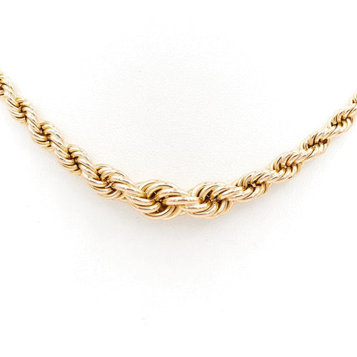 Collier Collier Maille torsadée Or jaune 58 Facettes 1752284CN