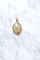 Pendentif Pendentif vintage or rose et agate dendritique 58 Facettes