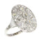 Bague 58 Romance éternelle : bague Art Déco en platine et diamants des années 1950 58 Facettes 24002-0085