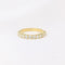 Bague 49 Demi-Alliance américaine diamants 1 carat 58 Facettes J112