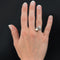Bague 53 Bague ancienne toi et moi diamants perle 58 Facettes 22-202