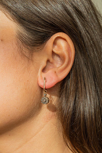 Boucles d'oreilles Boucles d'oreilles Pendantes Or rose Diamant 58 Facettes 2622577CN