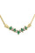 Collier COLLIER MODERNE ÉMERAUDES ET DIAMANTS 58 Facettes 042751