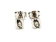 Boucles d'oreilles Boucles d'oreilles Puces Or blanc Diamant 58 Facettes 1238350CN