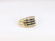 Bague Bague vintage en or, saphirs et diamants 58 Facettes 610