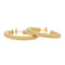 Boucles d'oreilles Boucles d'oreilles Créoles Or jaune 58 Facettes 2468102CN