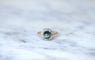 Bague Bague marguerite oeil de chat diamants 58 Facettes