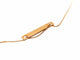 Collier Ginette NY Collier Baguette Or rose 58 Facettes 1964552CN