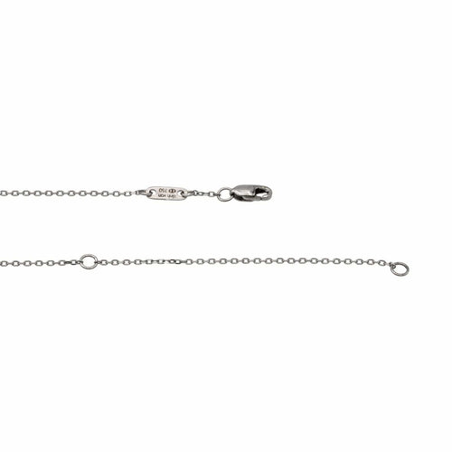 Collier Dinh Van Collier Le Cube Diamant Or blanc Diamant 58 Facettes 2865691RV