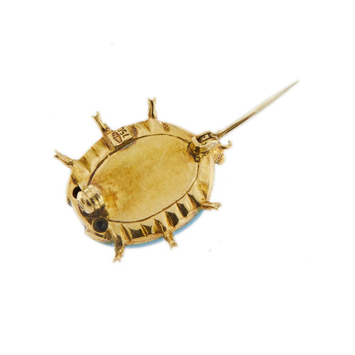 Broche Broche coccinelle émaillée 58 Facettes 28597