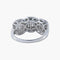 Bague Bague Or Blanc baguettes de diamants 58 Facettes