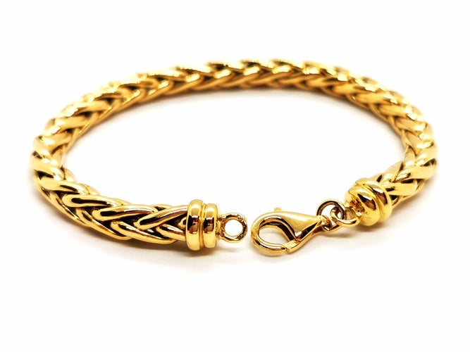 Bracelet Bracelet Maille palmier Or jaune 58 Facettes 1523669CN
