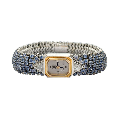 Montre Montre Repossi, deux ors, saphirs, diamants. 58 Facettes 32054