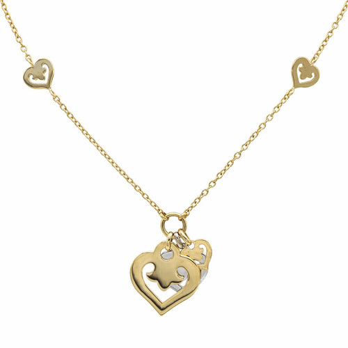 Collier O.J. Perrin Collier Coeur Or jaune 58 Facettes 2486912CN