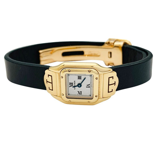 Montre Montre Cartier, "Mini Panthère", or jaune sur caoutchouc. 58 Facettes 27799