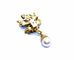Collier Collier Ras de cou Or jaune Perle 58 Facettes 947222CD