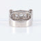 Bague Bague Tank Platine Diamants 58 Facettes 1