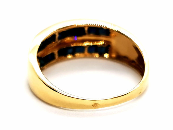Bague 60 Bague Or jaune Saphir 58 Facettes 1599725CN