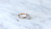 Bague Bague marguerite ancienne diamants 58 Facettes
