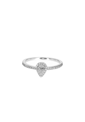 Bague 52 Bague MESSIKA Joy en Or Blanc 750/1000 58 Facettes 61971-57833