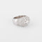 Bague Bague jonc pavée de diamant de diamant 58 Facettes 0