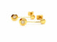 Boucles d'oreilles Boucles d'oreilles Pendants Or jaune Diamant 58 Facettes 760707CN