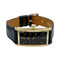 Montre Montre Jaeger Lecoultre, or jaune, cuir. 58 Facettes 32018