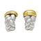 Boucles d'oreilles Boucles d'oreilles O.J.Perrin, "Vénitien", or jaune, argent. 58 Facettes 30942