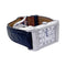 Montre Montre Jaeger Lecoultre, Reverso Classique, acier, cuir. 58 Facettes 32440