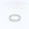Bague Demi-alliance Celinni en platine et diamants 58 Facettes 20261