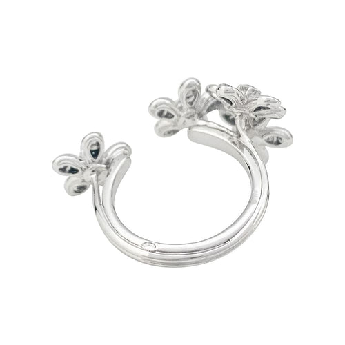 Bague 46 Bague Van Cleef & Arpels, "Socrate", or blanc et diamants. 58 Facettes 31908