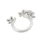 Bague 46 Bague Van Cleef & Arpels, "Socrate", or blanc et diamants. 58 Facettes 31908