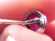 Boucles d'oreilles boucles d'oreilles POIRAY puces lolita rhodolite or 18k 58 Facettes 255879