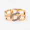 Bracelet Bracelet or rose et diamants blancs et cognacs de la maison Pomellato 58 Facettes
