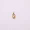 Pendentif Pendentif or jaune motif ovale avec une cerise en émail 58 Facettes