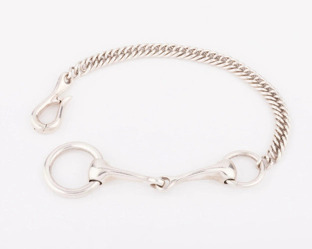 Bracelet Bracelet Hermès "Mors" Argent 58 Facettes
