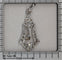 Pendentif Pendentif diamant platine vintage des années 1930 58 Facettes 24002-0098