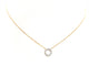 Collier Collier Or rose Diamant 58 Facettes 579195RV