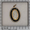 Pendentif Pendentif Médaille Marie nacre onyx et perles de rocaille 58 Facettes 23191-0428